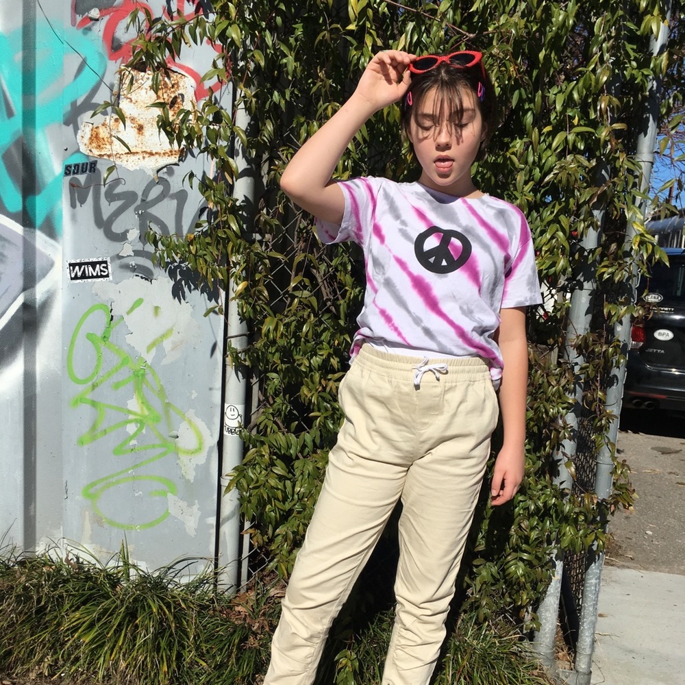 Tie-Dye Cotton T- shirt